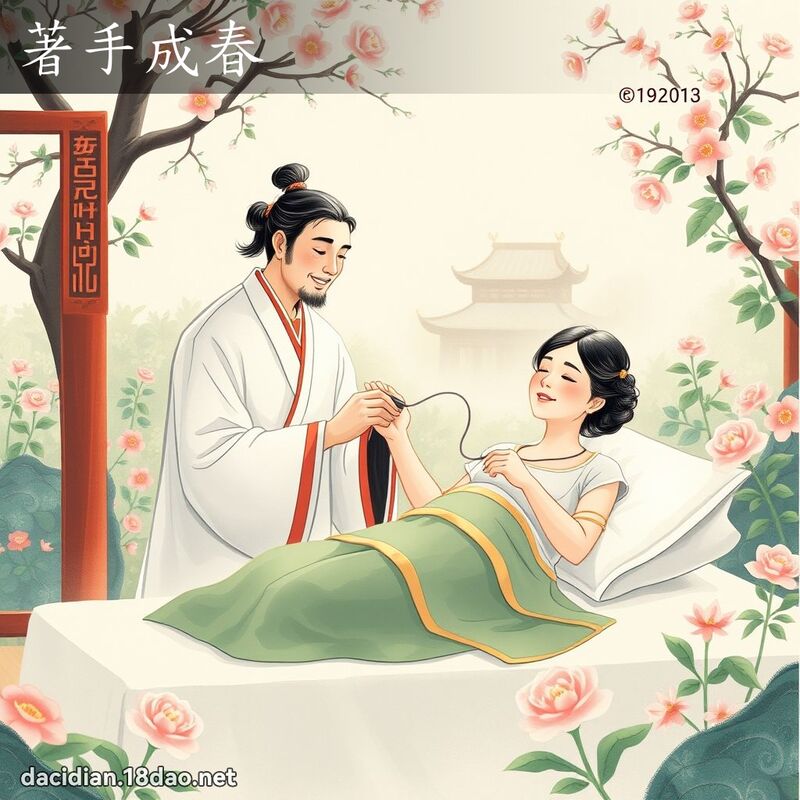 著手成春 - 國語大辭典配圖