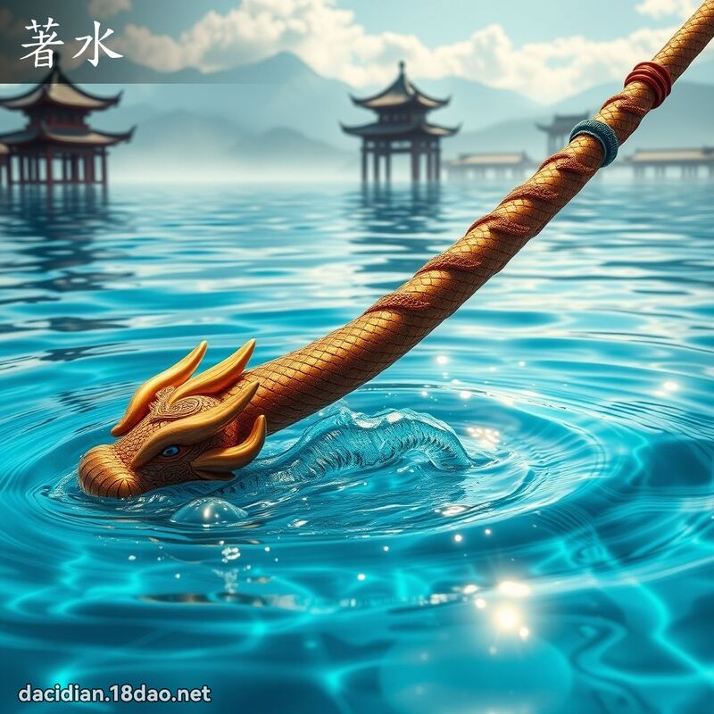 著水 - 国语大辞典配图