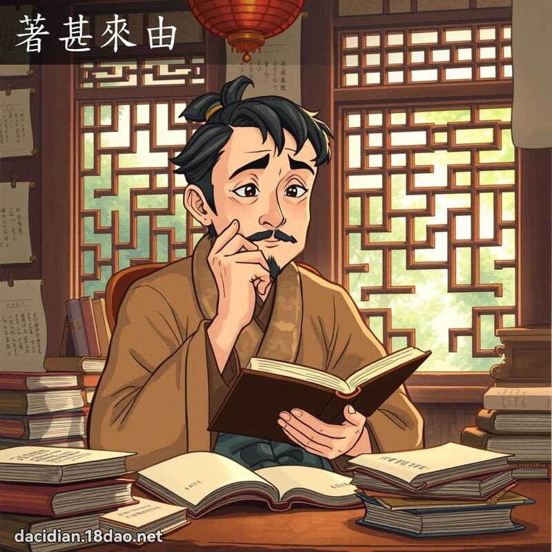 著甚来由 - 国语大辞典配图