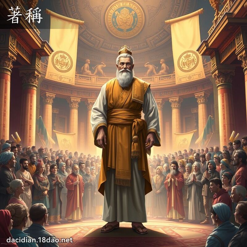 著称 - 国语大辞典配图