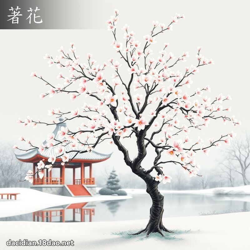 著花 - 國語大辭典配圖