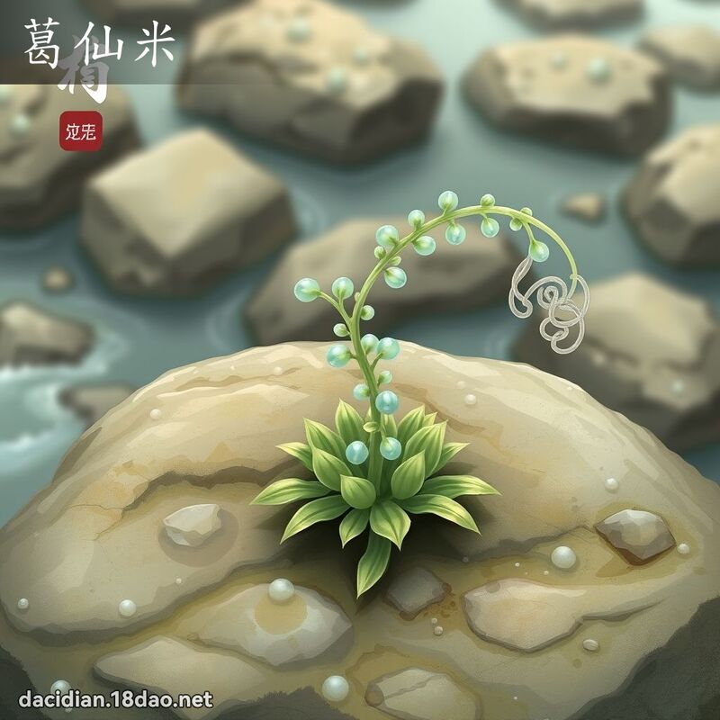 葛仙米 - 国语大辞典配图