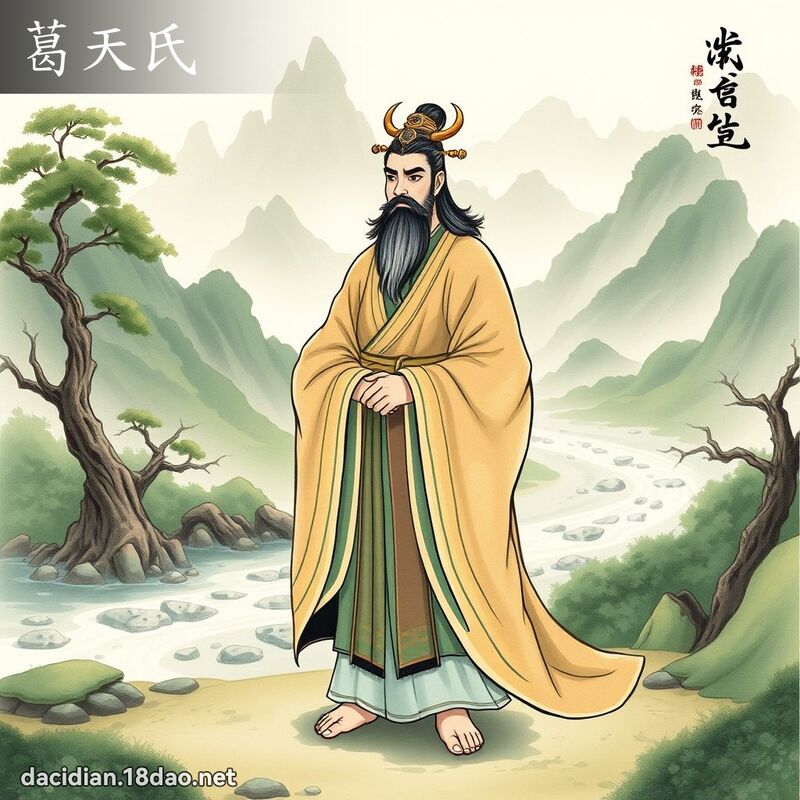 葛天氏 - 國語大辭典配圖