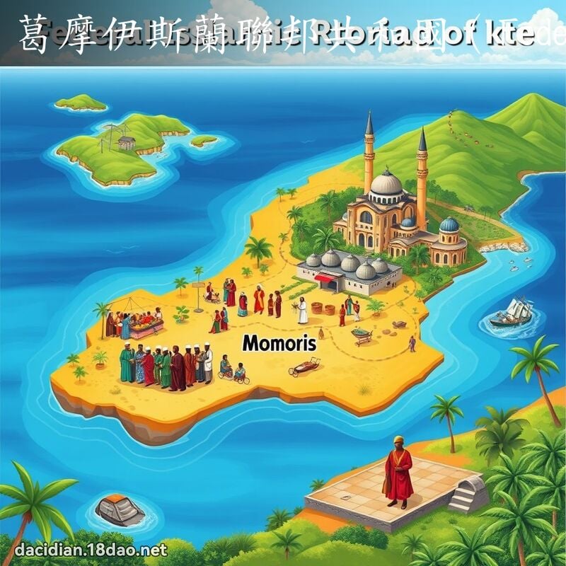 葛摩伊斯蘭聯邦共和國（Federal islamic republic of the Comoros） - 國語大辭典配圖