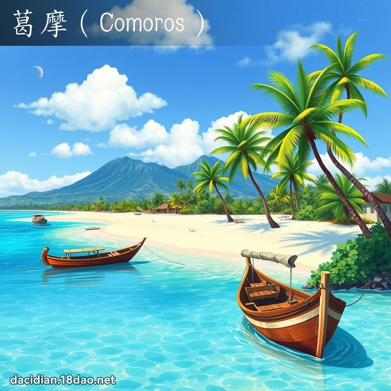 葛摩（Comoros） - 國語大辭典配圖