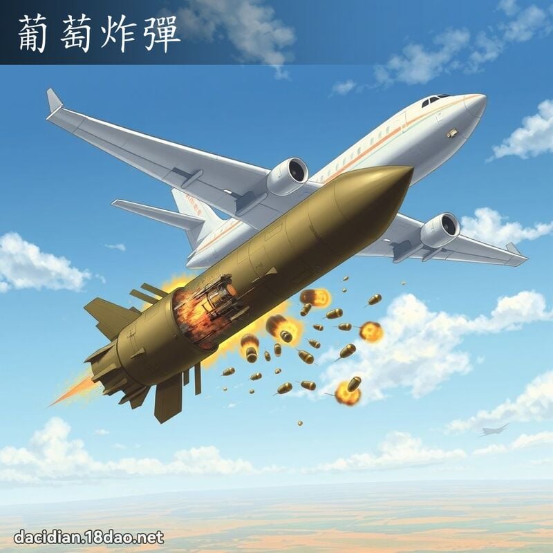 葡萄炸弹 - 国语大辞典配图