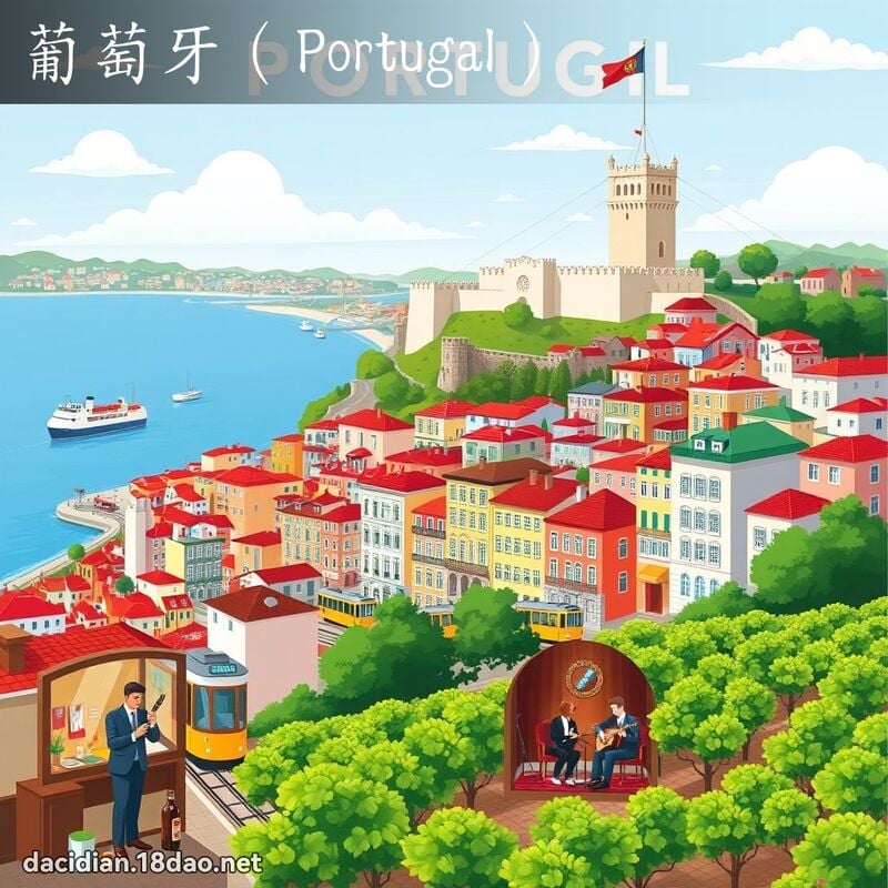 葡萄牙（Portugal） - 国语大辞典配图