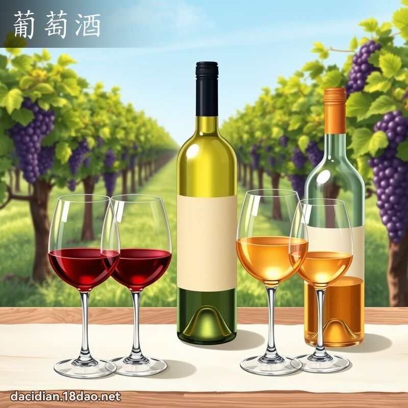 葡萄酒 - 國語大辭典配圖