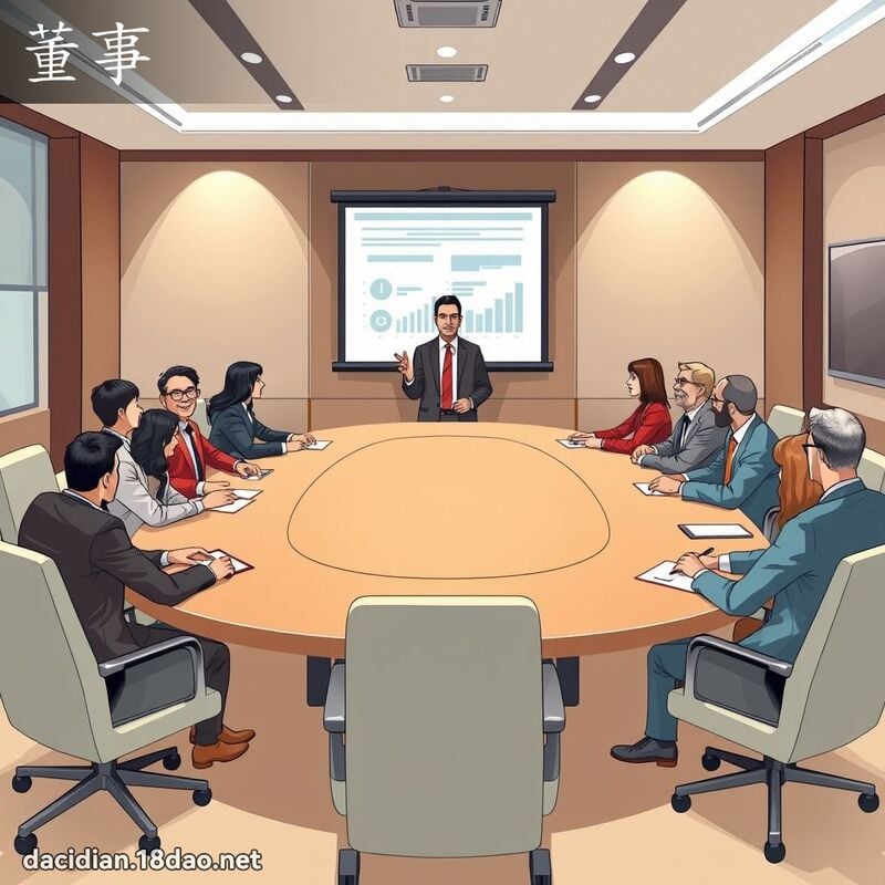 董事 - 国语大辞典配图