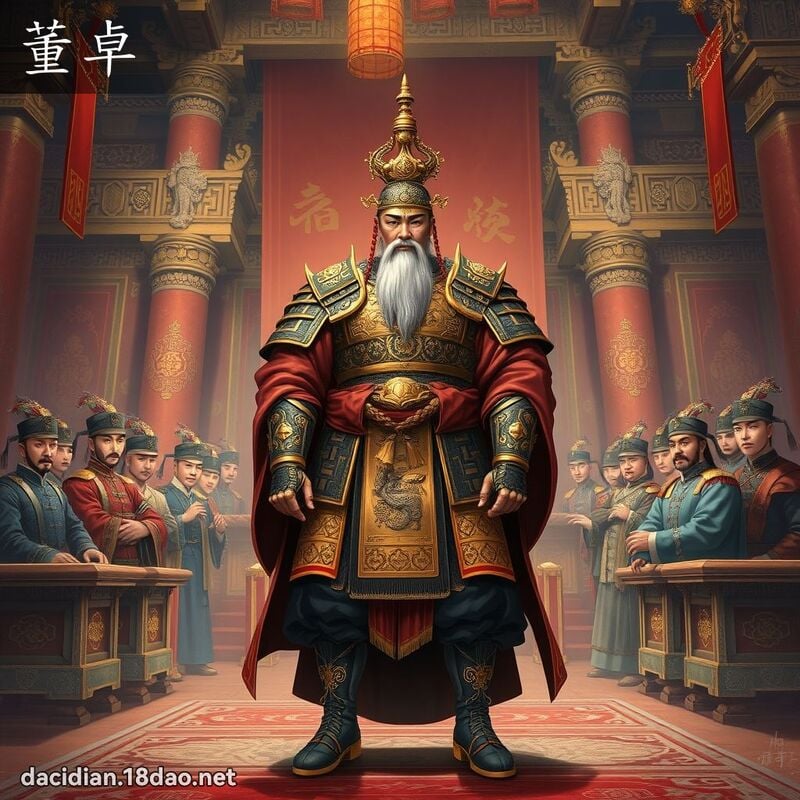董卓 - 国语大辞典配图
