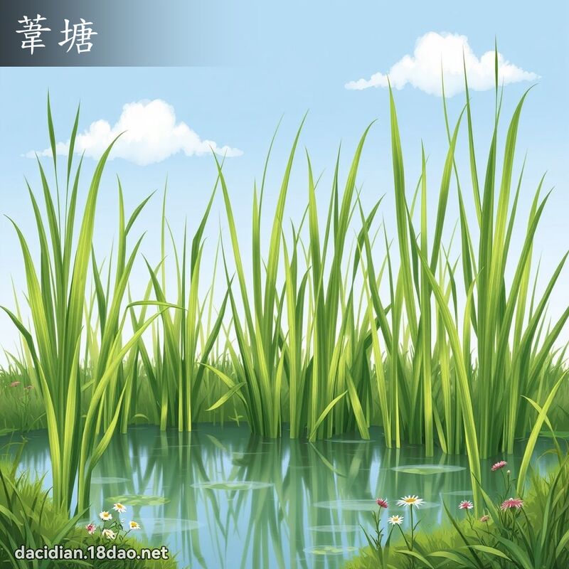 葦塘 - 國語大辭典配圖
