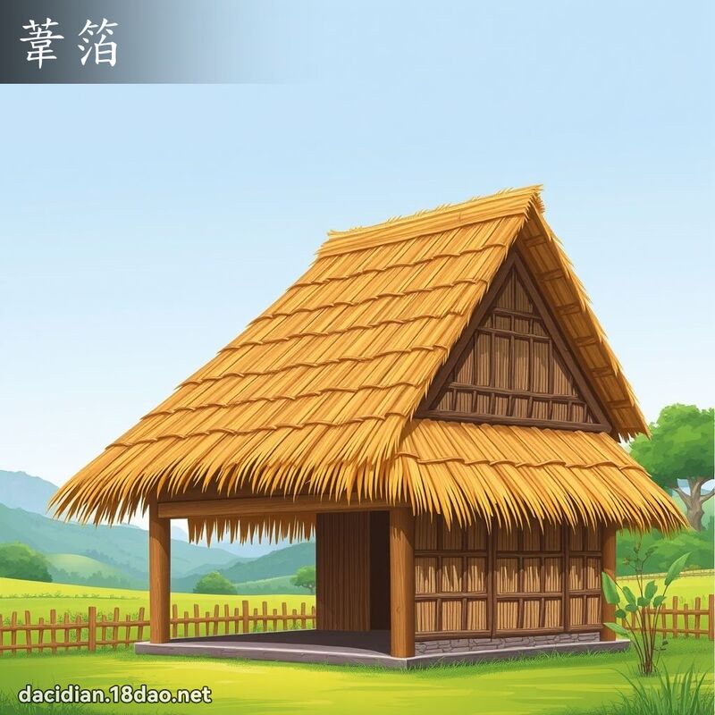 苇箔 - 国语大辞典配图