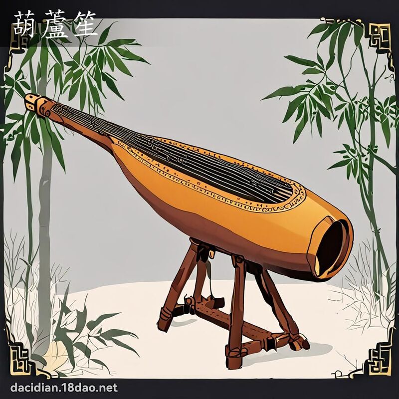 葫蘆笙 - 國語大辭典配圖