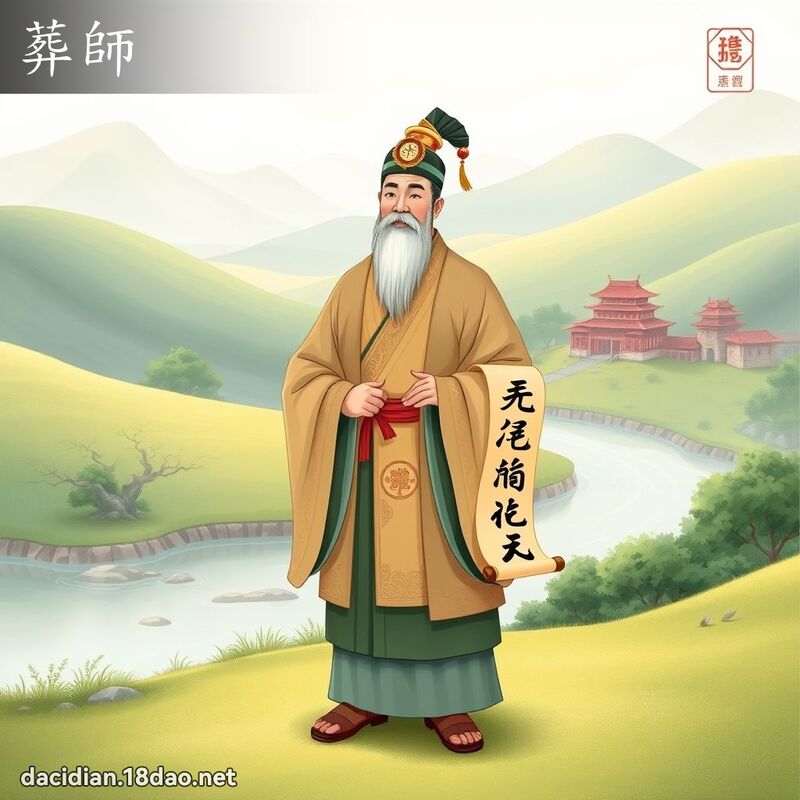 葬师 - 国语大辞典配图