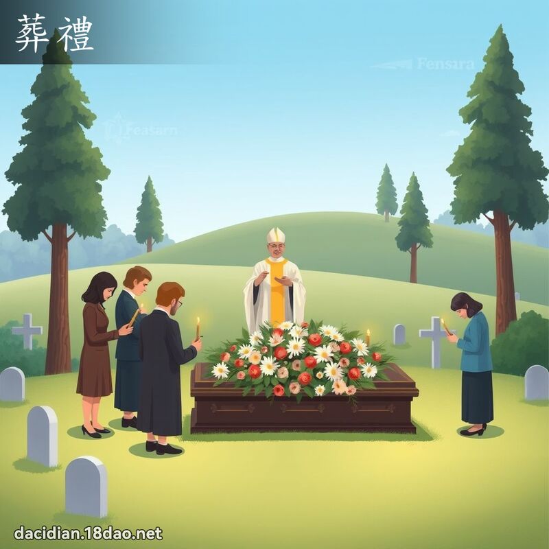 葬礼 - 国语大辞典配图