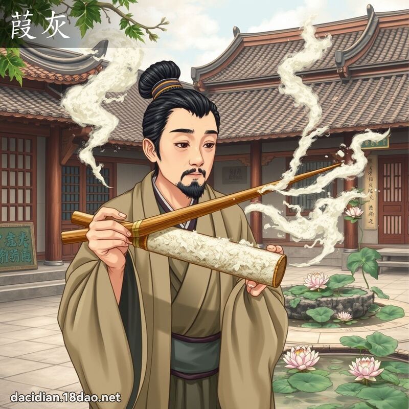 葭灰 - 国语大辞典配图