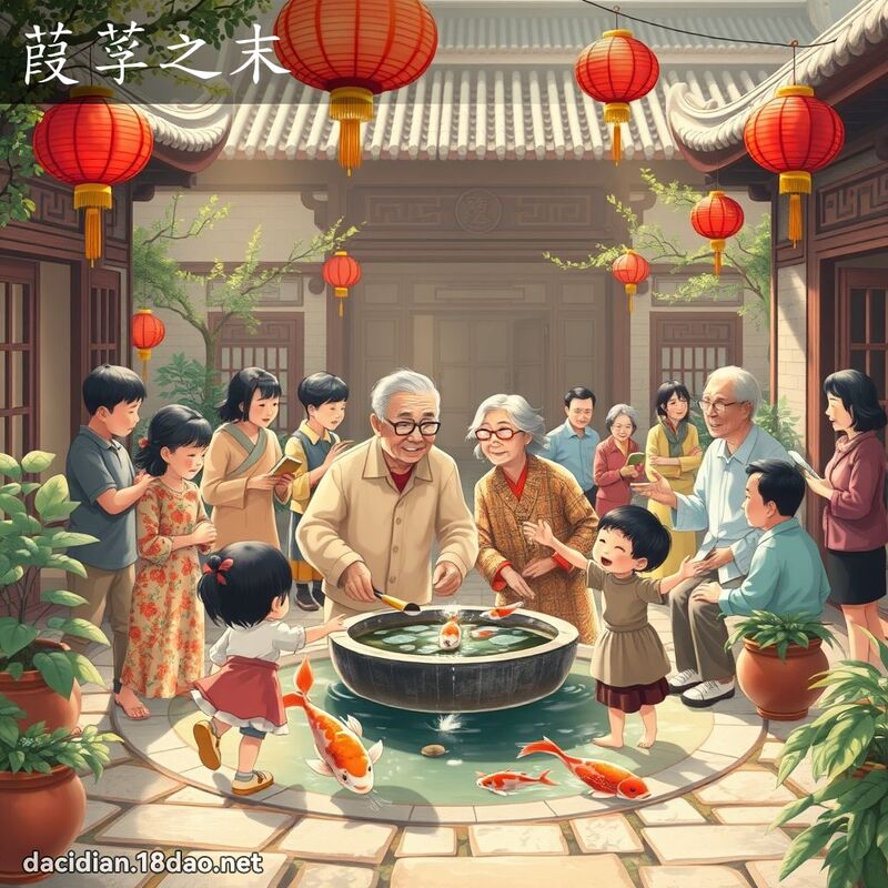 葭莩之末 - 國語大辭典配圖