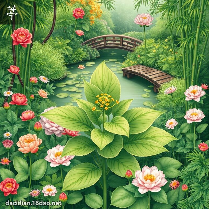 葶 - 國語大辭典配圖