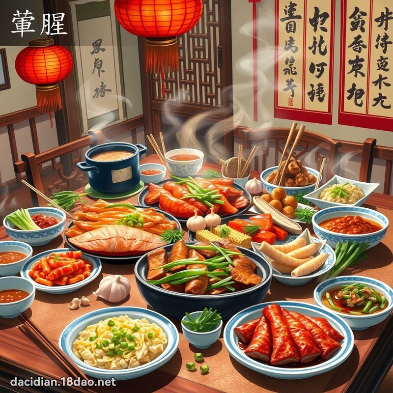 荤腥 - 国语大辞典配图