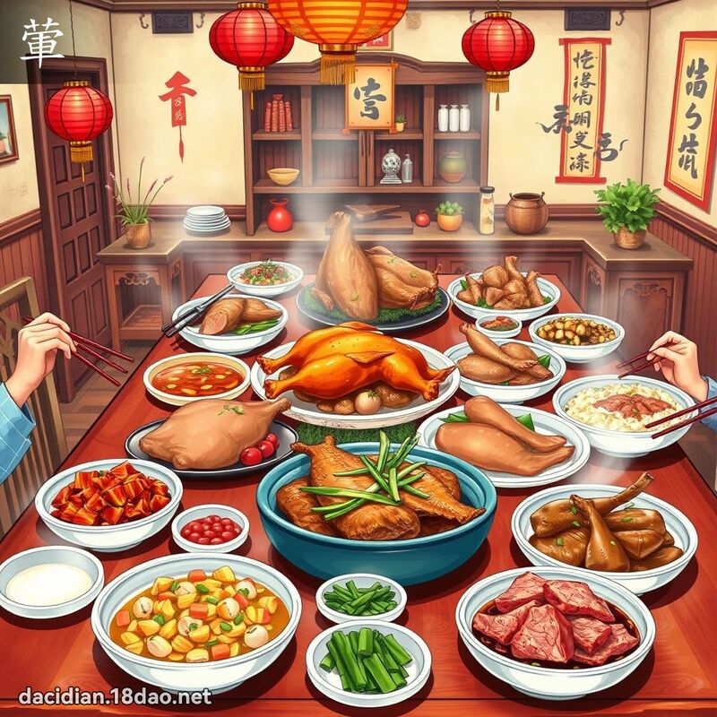 汉字: 荤 (多音字)