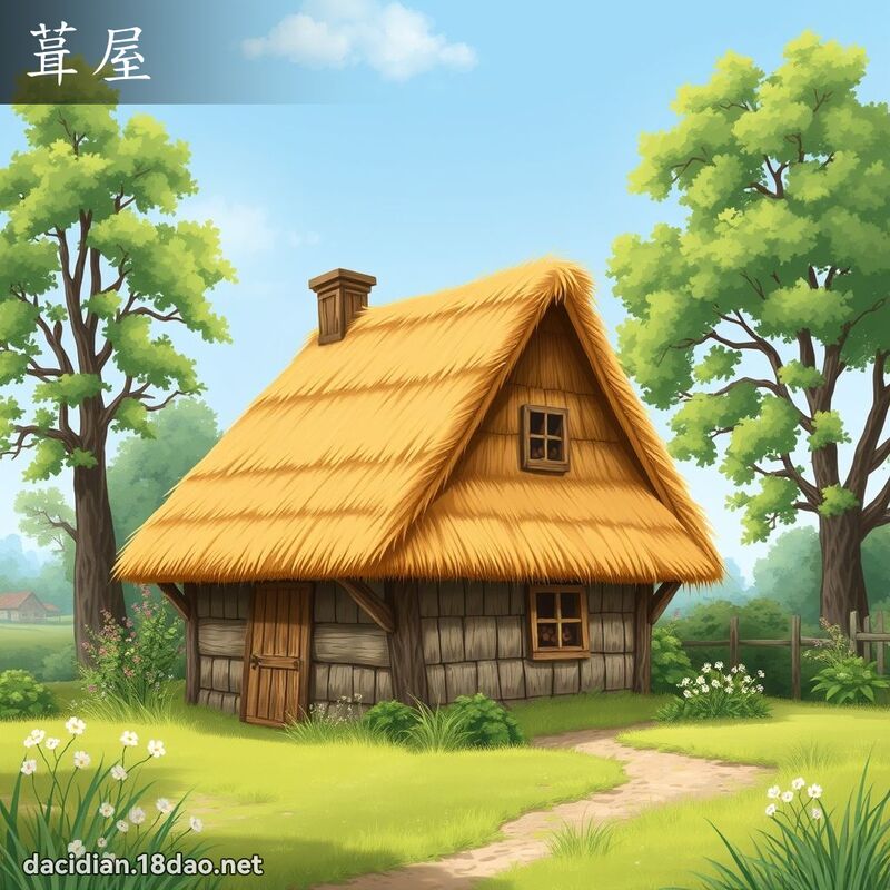 葺屋 - 国语大辞典配图