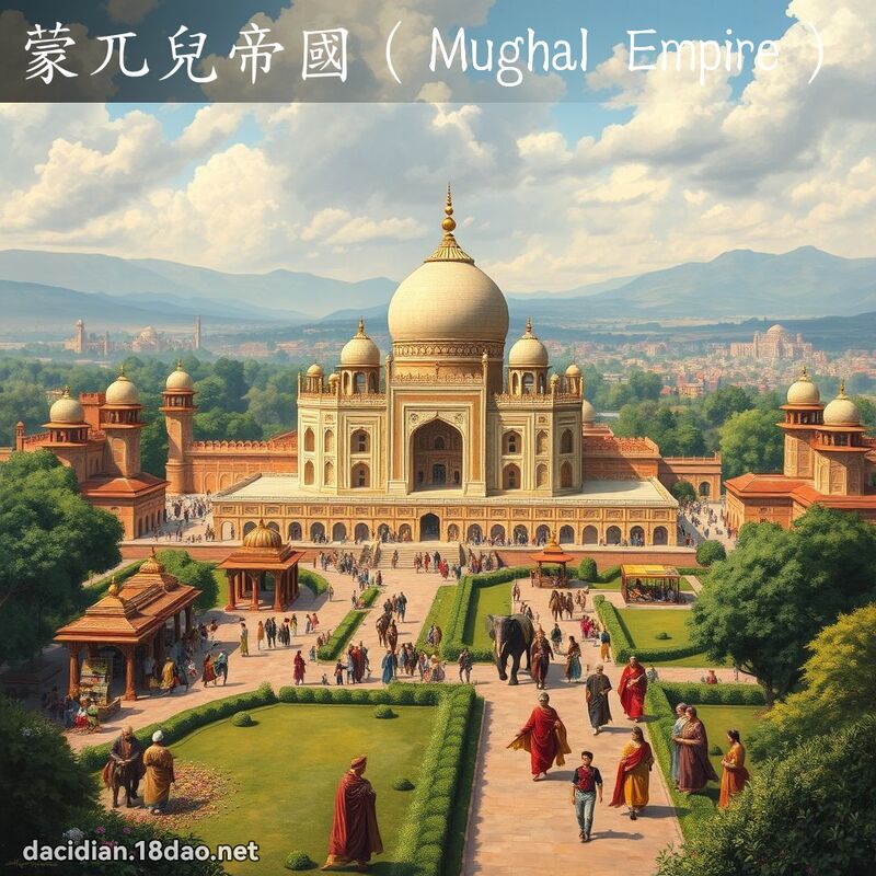 蒙兀兒帝國（Mughal Empire） - 國語大辭典配圖
