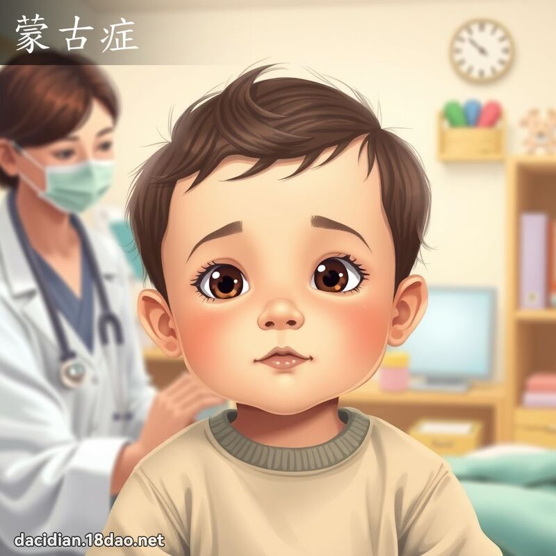 蒙古症 - 国语大辞典配图
