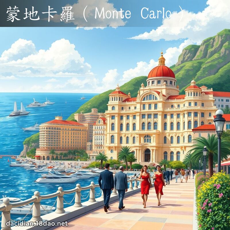 蒙地卡罗（Monte Carlo） - 国语大辞典配图