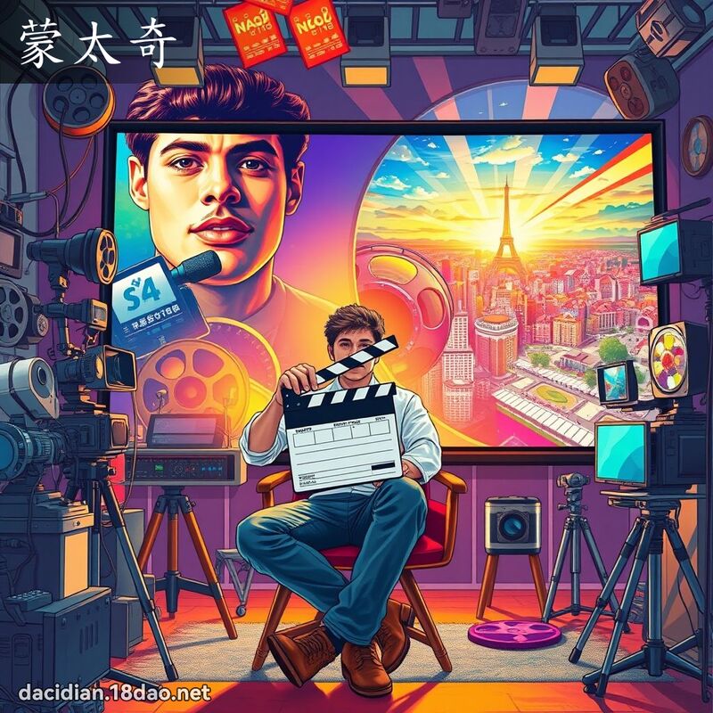 蒙太奇 - 國語大辭典配圖