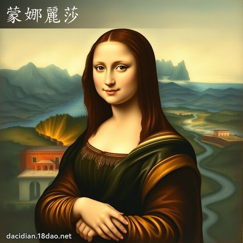 蒙娜丽莎 - 国语大辞典配图