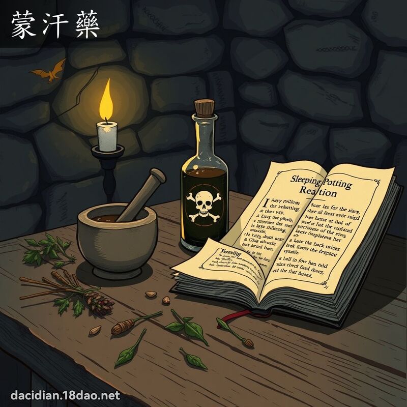 蒙汗药 - 国语大辞典配图