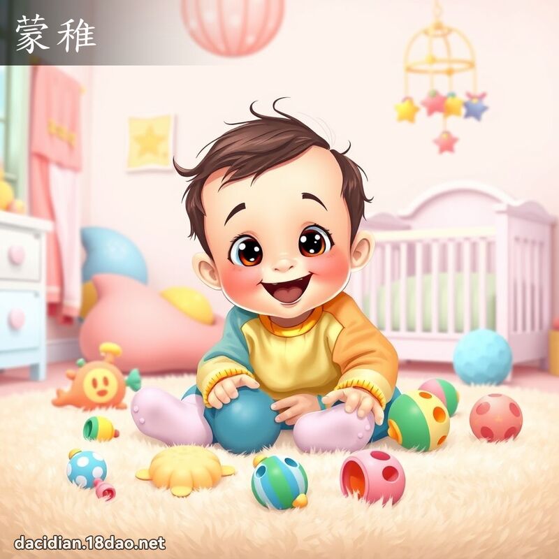 蒙稚 - 国语大辞典配图