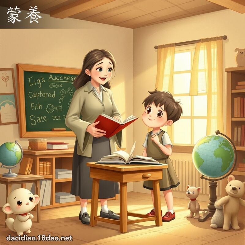 蒙养 - 国语大辞典配图