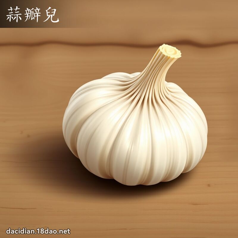 蒜瓣兒 - 國語大辭典配圖