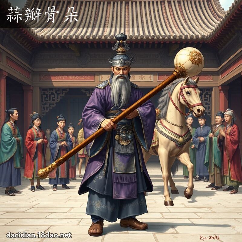 蒜瓣骨朵 - 国语大辞典配图