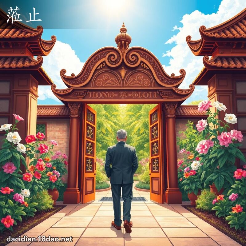 蒞止 - 國語大辭典配圖