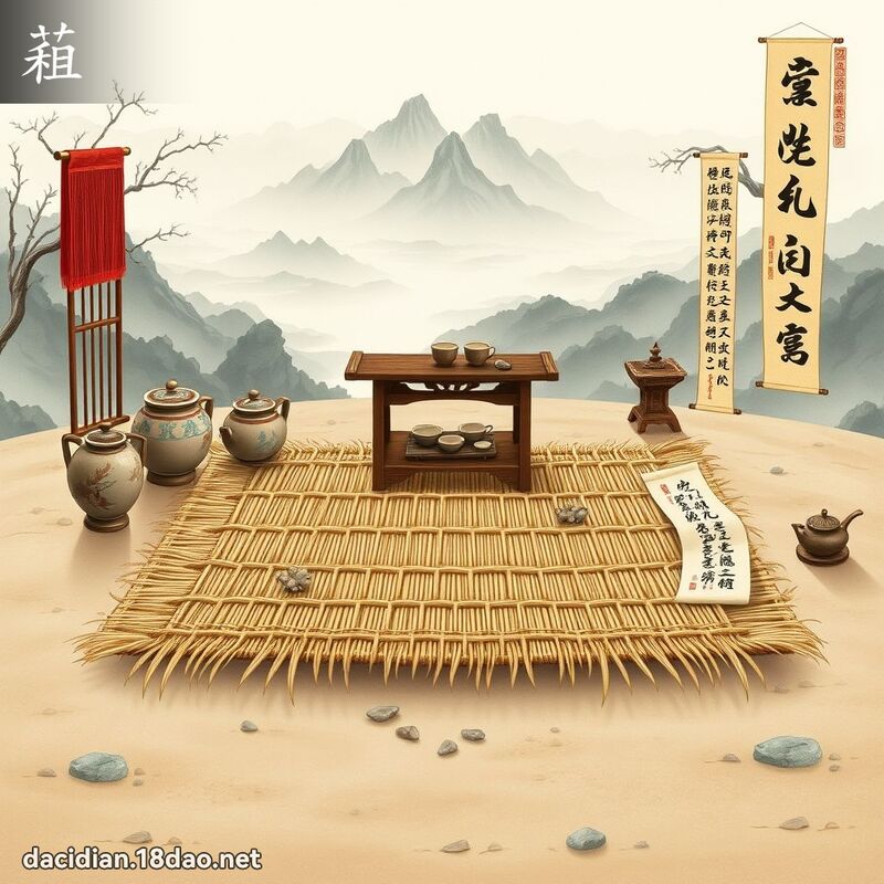 蒩 - 国语大辞典配图