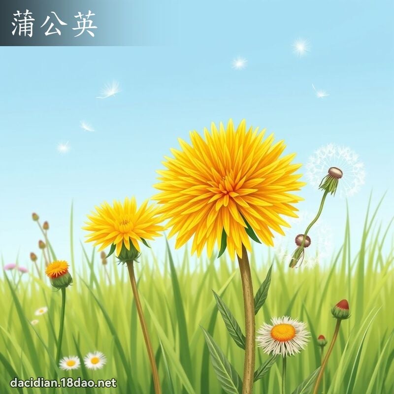 蒲公英 - 国语大辞典配图