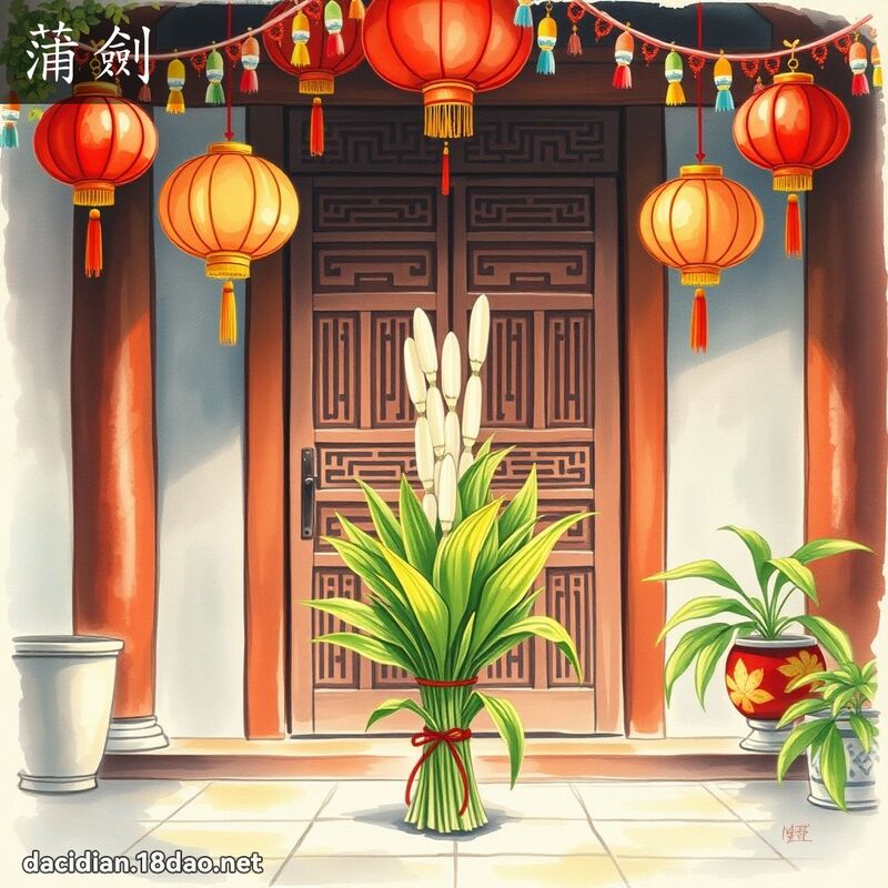 蒲劍 - 國語大辭典配圖