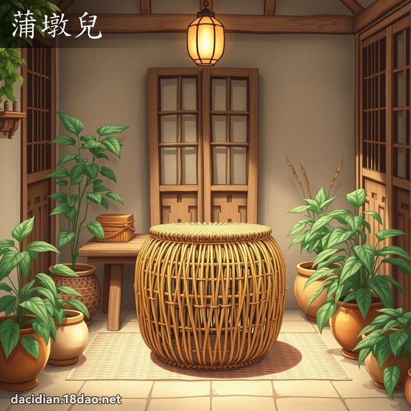 蒲墩兒 - 國語大辭典配圖
