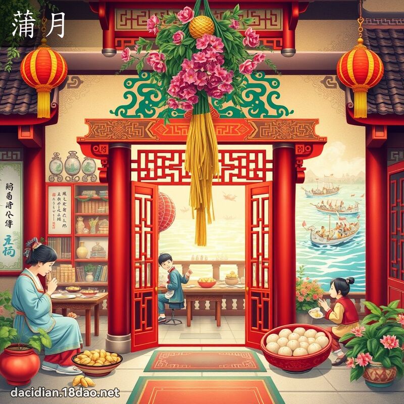 蒲月 - 国语大辞典配图
