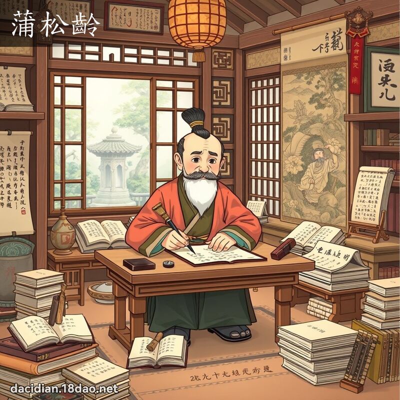 蒲松龄 - 国语大辞典配图