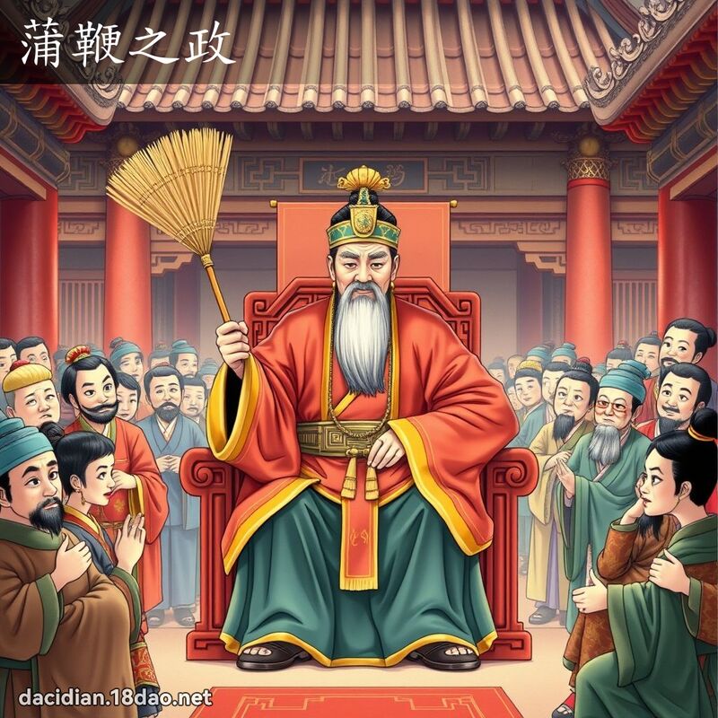 蒲鞭之政 - 國語大辭典配圖