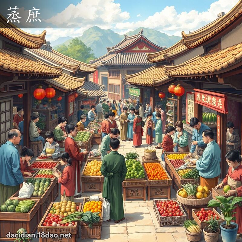 蒸庶 - 國語大辭典配圖