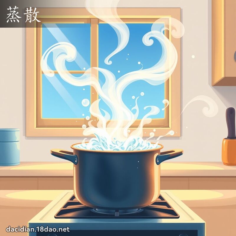 蒸散 - 國語大辭典配圖