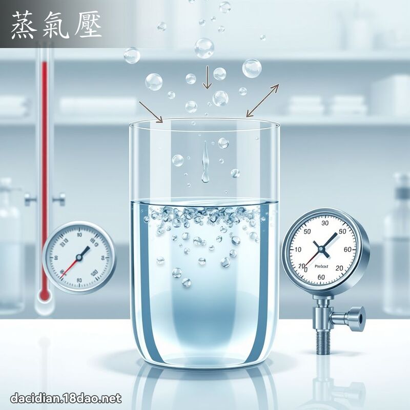 蒸气压 - 国语大辞典配图