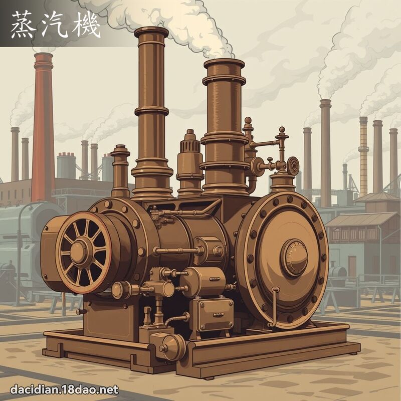 蒸汽機 - 國語大辭典配圖