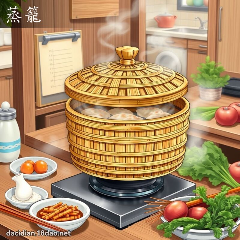 蒸笼 - 国语大辞典配图