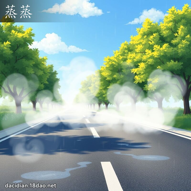 蒸蒸 - 国语大辞典配图