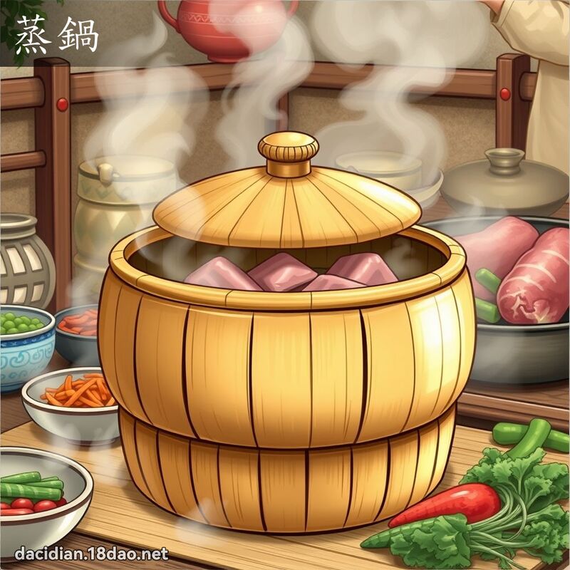 蒸鍋 - 國語大辭典配圖
